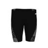 ARENA Men's Swim Jammer Hydrangea Bouquet Team Print MaxLife Athletic Swimwear Training Swimsuit Sports Bathing Suit, Black/Team Black, US Size 42 view 1