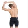 ARENA Men's Swim Jammer Hydrangea Bouquet Team Print MaxLife Athletic Swimwear Training Swimsuit Sports Bathing Suit, Black/Team Black, US Size 26 view 2