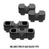 Magpul DAKA Grid V-Block Kit, Includes 2 Double V-Blocks and 2 Triple V-Blocks view 3