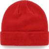 47 MLB Unisex-Adult Primary Logo Cuffed Knit Primary Logo Alternate Beanie Hat Cold Weather Hat, One Size (New York Yankees Red) view 3