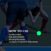 DONZWIYES Street Hockey Balls Glow in The Dark Sports Balls for Indoor Outdoor Road Roller and Field Hockey Games(2 PCS 2.56 Inches) view 3