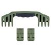 Pelican 1550 Replacement Handle & Latch Set by ColorCase - OD Green Handles & Double Throw Latches view 1