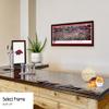Arkansas Basketball, Storming-the-Court - 41.5x15-inch Single Mat, Select Framed Picture by Blakeway Panoramas view 2