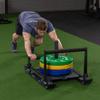 Titan Fitness Low Bar Attachment Fits Pro Sled Core Unit, Push, Pull, or Drag Sled for Speed Training and Agility view 4
