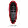Allen Company Recoil Eraser II Slip-On Pad, Medium, Black view 2