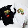 Christmas Sweatshirt, Christmas Couple sweatshirt, Chest Nuts Sweatshirts, Matching Christmas Sweatshirt Multicolor view 3