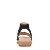 Naturalizer SOUL Women's Deara Platform Flat Sandal Flat Sandal Black 7.5 W view 3