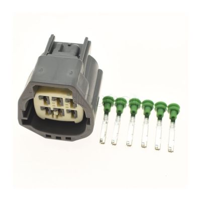 Milkweed Multi-Purpose 1-20 Sets 6Pin Auto Electric Gasoline Pump Wire Socket Car Connector Assembly 7282-5553-10 7283-5553-10 (Color : Female Set, Size : 1Set)