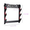 GUIIYLGG Sword Holder Katana Wall Mount - 3 Tier Velvet Padded Katana Stand Samurai Rack Samurai Sword Display Rack Wand Wakizashi Sword Stand Zoro Animation Sword Display view 2