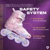 Flying Eagle FS5+ Eclipse Pro Adult Inline Skates - Outdoor Urban Inline Roller Skates Adults, Freeskates, Outdoor Skate Roller Adult, Slalom Skate, Skating Shoes - Pink, Women's Size: 6.5 US / 37 EU view 3