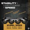 Flying Eagle X7D Reaver - Adult Inline Skates Men Urban, Inline Roller Skate Outdoor, Adults Roller Skates Men, Freeskates, Skater Shoes for Urban Skating - Black, Men's Size: 4 US / 36 EU view 2