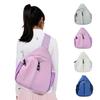 VIXII Pickleball Bag For Women Paddle Pocket Sling Backpack PU Leather view 1