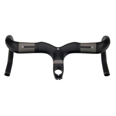 Integrated Drop Handle bar Carbon Aero Road Bike Handlebar 1-1/8"Drop Bars For Bikes Internal Routing Carbon Integrated Handlebars Road Bike 400 * 100mm