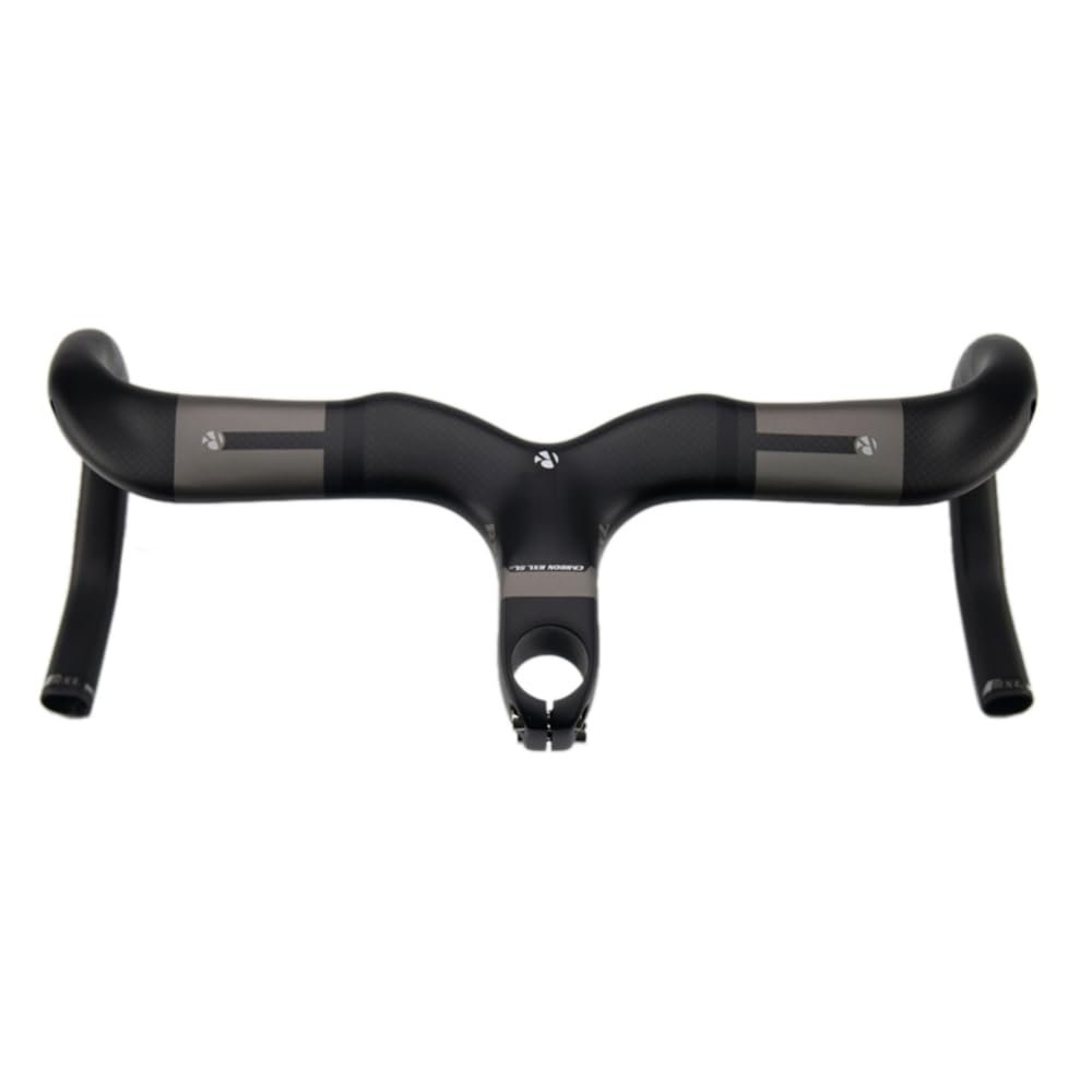 Integrated Drop Handle bar Carbon Aero Road Bike Handlebar 1-1/8"Drop Bars For Bikes Internal Routing Carbon Integrated Handlebars Road Bike 400 * 100mm