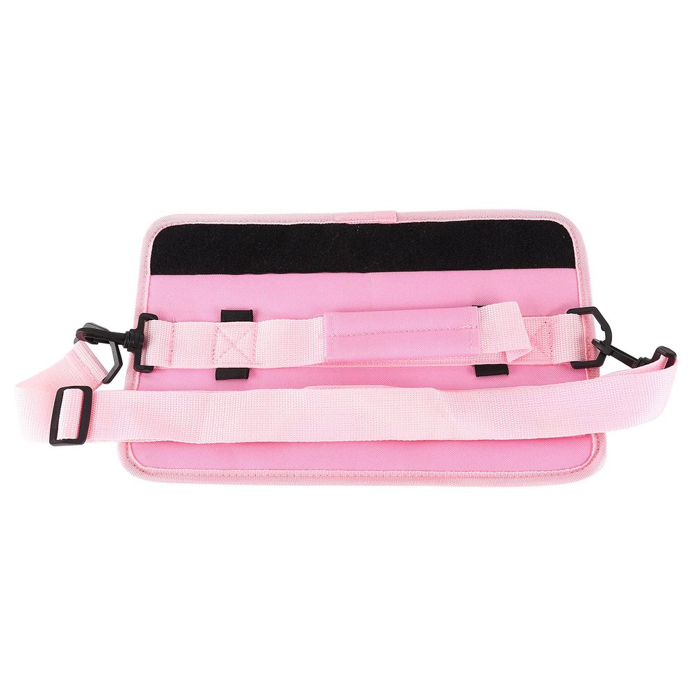 Yuecoom Portable Golf Club Bag, Sunday Golf Bag Womens Golf Bag Small Golf Bag Golf Club Bags Half Sleeve with Adjustable Shoulder Strap Golfer Accessory(Pink)