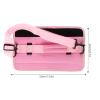 Yuecoom Portable Golf Club Bag, Sunday Golf Bag Womens Golf Bag Small Golf Bag Golf Club Bags Half Sleeve with Adjustable Shoulder Strap Golfer Accessory(Pink) view 2