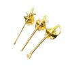 HALFS Fencing Equipment Gold and Silver Keychain Pendant Jewelry Key Ring Gifts Gifts (Thickness : Gold, Size : One Size) view 3