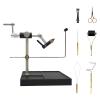 Almencla Fly Tying Tools Set Fly Tying Vise and Pedestal 360 Rotation Adjustable Fly Making Tool Fly Fishing view 1