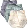 COALHO Women's Plus Size High Waist Seamless Briefs,Plus Size Fashion Solid Color Briefs,High Waist Women's Underwear (Style D,L) view 1