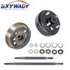 Golf Cart Rear Axle + Brake Hub Drum Assembly Kit 24 spline Replacement for EZGO Electric 1982+, Gas 2 Cycle 1982-1993 view 2