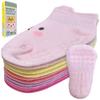 (5 Pairs) Toddler Socks with Grippers - Non Slip Baby Socks 6-12 12-24 Months 2t-3t 4t-5t Anti Slip Ankle Grip Cotton Boy Girl Infant Kid Child 3 Year Old White Grippy Calcetines Antideslizantes Bebe view 1