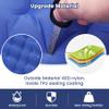 KASIMO Camping Sleeping Pad Ultra Thick 6 Inch Sleeping Mat with Pillow & Built-in Foot Pump - Ultralight Inflatable Pad for Backpacking, Hiking, Tents, Camping, Travel, Floor view 4