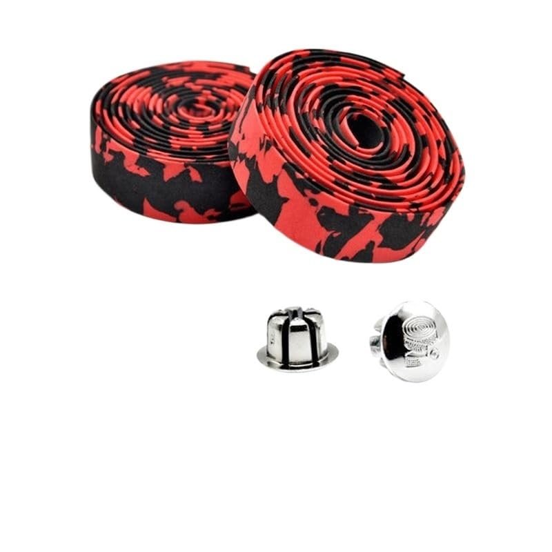 handlebar tape Cinta De Barra De Bobinado Para Manillar De Bicicleta, Accesorios De Velocidad Para Bicicleta De Carretera, Banda De Sudor Antideslizante, Cinta De Agarre De Tenis, 2 Uds./lote bike han