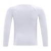 Runhit Boys Compression Shirt Kids Long Sleeve Athletic White Undershirt Youth Quick Dry Base Layer for Football Baseball view 4
