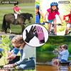 Kids Horse Riding Gloves Equestrian Anti Slip Children Horseback Bike Gardening Fishing Cycling Outdoor Activities Riding Gloves Girls Boys Youth Pink Size M view 3