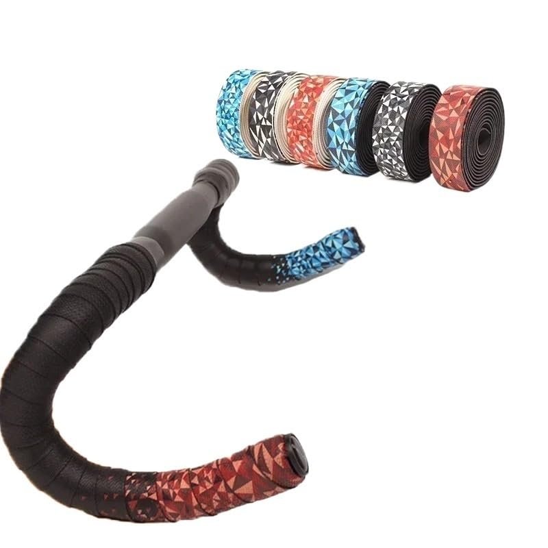 handlebar tape Cinta De Manillar De Bicicleta, Cinta De PU EVA, Gradiente Doblado, Para Ciclismo De Carretera, De Carreras, Comfortable, Antideslizante, Para Barra De Bicicleta De Montaa bike handleb