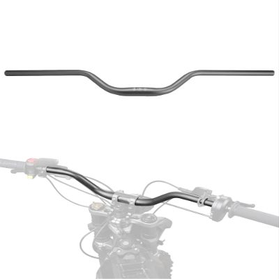 BAOUFF 7/8" Riser Handlebar for Electric Dirt Bike,4MM Thickness 7075 Aluminum 31.8MM and 22MM Tall Bar for Surron Light Bee S and X/Talaria Sting MX3 and R MX4/E Ride Pro S SS SR-Titanium
