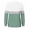 Womens Winter Fall Tops Casual Long Sleeve Shirts Lightweight Sweatshirts Oversized Pullover Fashion Tunic Blouse Green view 4