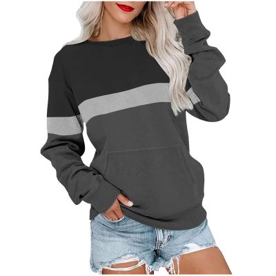 Womens Winter Fall Tops Casual Long Sleeve Shirts Lightweight Sweatshirts Oversized Pullover Fashion Tunic Blouse Black