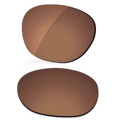 LenzReborn Polarized Lens Replacement for RayBan RB3716 51mm Sunglass - Rust Brown - Polarized