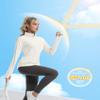 FKEEP Women's Sun Shirts Long Sleeve UPF 50+ UV Protection Top with Thumb Holes Quick Dry Lightweight for Golf Tennis Hiking (White, XS) view 2