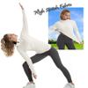FKEEP Women's Sun Shirts Long Sleeve UPF 50+ UV Protection Top with Thumb Holes Quick Dry Lightweight for Golf Tennis Hiking (White, XS) view 4
