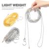 YARNOW Volleyball Net Measurement Chain 2 Piece Set Lightweight Portable Referee Equipment for Accurate Outdoor Volleyball Net Height Measurement view 3