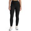 Aoxjox High Waisted Workout Leggings for Women Tummy Control Buttery Soft Yoga Metamorph Deep V Pants 26" (Black, Small) view 2