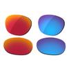 LenzReborn Polarized Lens Replacement for RayBan RB4426 54mm Sunglass - Fire Red+Ice Blue view 1