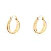 Hurricane sister-in-law Chen Shuting with the same geometric hoop earrings, women's niche high-end earrings, unique design earrings, earrings view 1