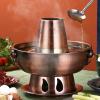 Hgjgwqh Chinese Copper Hot Pot Outdoor Hot Pot with Lid view 2