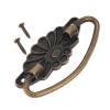 Southst 1Pc European Furniture Hardware Wooden Box Furniture Pull Handle Vintage Cupboard Cabinet Knob and Handle Antique Bronze 81x40mm view 2