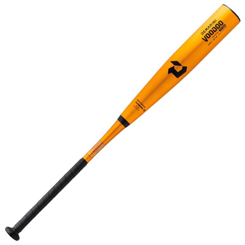DeMARINI WBD24950108380 Baseball Bat, for Middle School Hards, Voodoo TP, H&H, for Middle School Hards, Top Balance, 32.7 inches (83 cm) / 28.5 oz (800 g), Gold