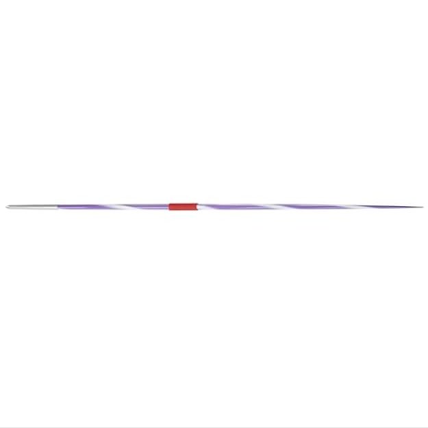 Womens 600 Gram Javelin Rated up to 65M Purple and White Track&Field WA Certified javelins