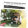 BESPORTBLE 2pcs Fishing Rod Straps Car Holder Boat Pole Carrier Storage Rack Easy Install Car Fishing Rod Mount view 4