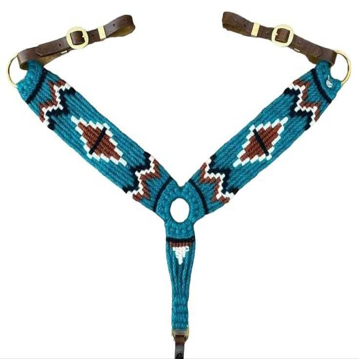 Cheval's International Wool Mohair Breast Collars for Horse Riding Equipment & Horse Collor Accessories (MBE-1-Cob)