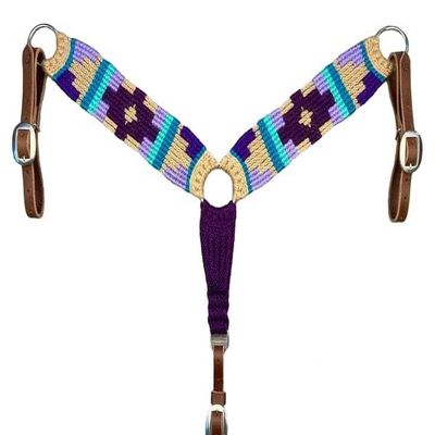 Cheval's International Wool Mohair Breast Collars for Horse Riding Equipment & Horse Collor Accessories (MBE-3-Pony)
