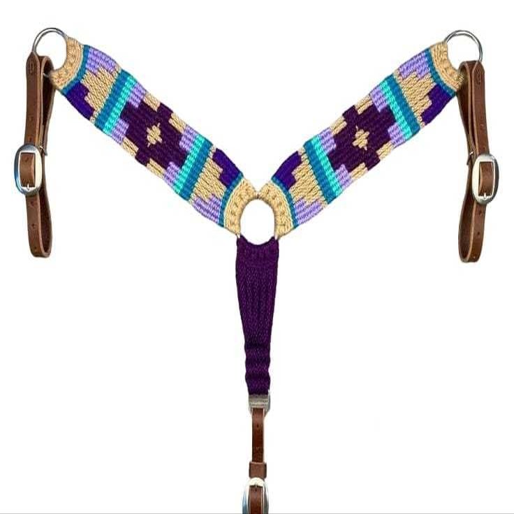 Cheval's International Wool Mohair Breast Collars for Horse Riding Equipment & Horse Collor Accessories (MBE-3-Pony)