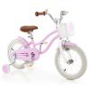 GYMAX Kids Bike for Boys & Girls Aged 3-8 Years, 14/16/18 Inches Children Bicycle w/Training Wheels, Dual Brakes, Adjustable Seat & Handlebar, Toddler Balance Bike view 1