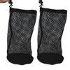 2-Pack Golf Balls & Pickleball Mesh Bag Sack, Multi-Purpose Net Pouch, for Carry Baseball Basketball Volleyball Football Rugby, Household Items Tools Storage, Washing Laundry (XXL: 10x15-inch) view 1